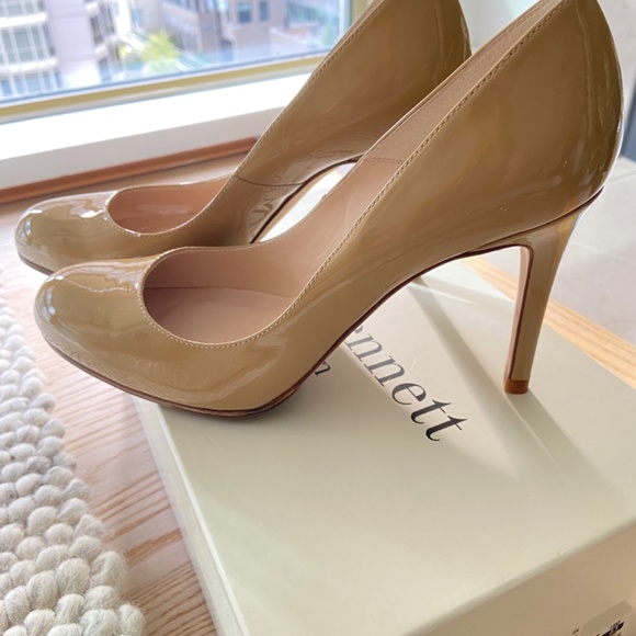L.K. Bennett - Shilo Heel - Taupe Patent - Picture 5 of 5